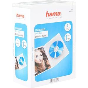 Hama 04783895 DVD Hoezen - 5 stuks / Transparant