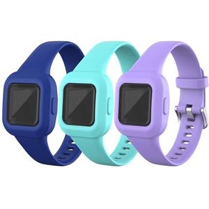 Chofit Armband compatibel met Garmin Vivofit Jr.3, verstelbare reservearmband van zachte siliconen voor kinderen vanaf 4 jaar, voor Vivofit Jr.3 fitnesstracker, Siliconen, Geen edelsteen