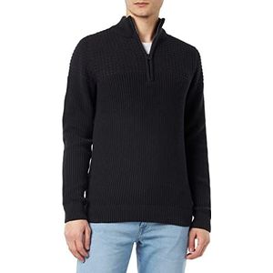 BLEND Sweater heren, 194007/zwart, L, 194007/zwart