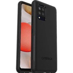 OtterBox Sleek Series-hoesje voor Galaxy A42 5G, schokbestendig, valbestendig, ultradun, beschermende, getest volgens militaire standaard, Zwart, Geen Retailverpakking