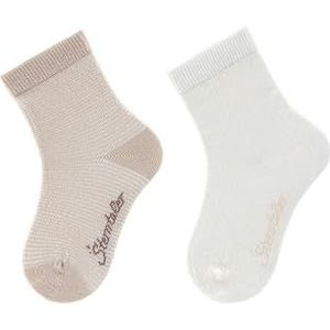 Sterntaler Socken Dp Modal Ringel Sokken DP Modal Gestreept Uniseks Baby, Beige