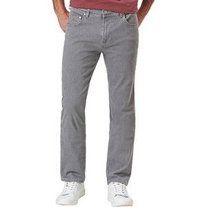 Pioneer Rando Megaflex jeans, recht, grijs (Grey 13), 30 W/34 L heren