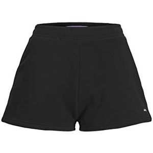 Jack & Jones Jjxx Jxabbie Hw RLX Every Brush Shorts Sn Dames Zwart Print: Jjxx-logo S, Zwart / druk: Jjxx logo