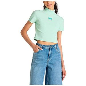 Lee Thé Rib Shrunken T-shirt voor dames, zeeman