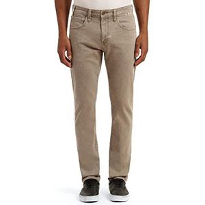 Mavi Jake Slim Skinny Jeans voor heren, bruin, 34W/32L, Bruin