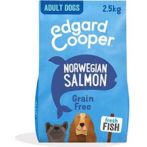 Edgard & Cooper Droogvoer voor honden, graanvrij, natuurlijk voer, volledig, gezond en uitgebalanceerd voer voor honden van alle maten (zalm, 2,5 kg, 1 stuk)