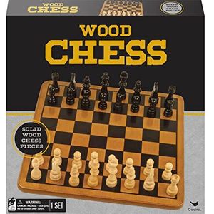 Klassiek schaakspel van hout voor volwassenen en kinderen vanaf 8 jaar