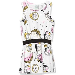 Igi&Co Sundress jurk voor meisjes, meerkleurig (Cubic Fruits Cf), 92/98 (maat: 2-3Y), meerkleurig (Cubic Fruits Cf)