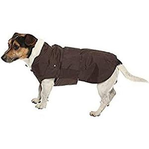 CROCI, Montreal hondenjas, wintercape, waterdichte jas, fleece, maat 65 cm, bruin