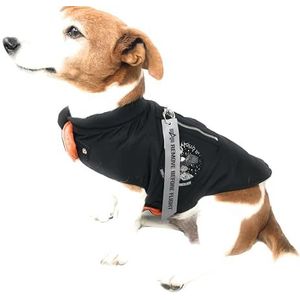 Alpha Industries Dog MA-1 Hondenjas van nylon, zwart