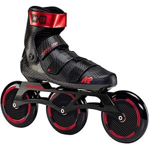 K2 REDLINE 125 inlineskates voor volwassenen met zachte laarzen K2 zwart/rood, 30F0199