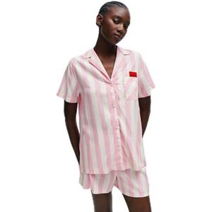 HUGO Pyjama True_sl pour femme, Rose moyen 664, S