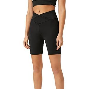 Koton Sportlegging voor biker, gedetailleerde taille, dameslegging, Zwart (999)