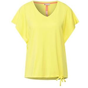 Street One T-Shirt voor dames, zomer, merry yellow, maat 42, Merry Yellow