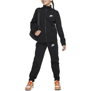 Nike Unisex Kids trainingspak K Nsw Tracksuit Poly Fz Hbr, zwart/wit, FD3067-010, XL