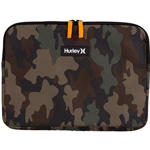 Hurley Hrla Laptophoes voor 33 cm (13 inch), camouflage, groen, Eén maat, Groene Camouflage