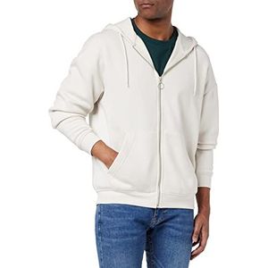 JACK & JONES JORBRINK Sweat Zip Through Hood Veste à Capuche, Beige Clair, M Homme