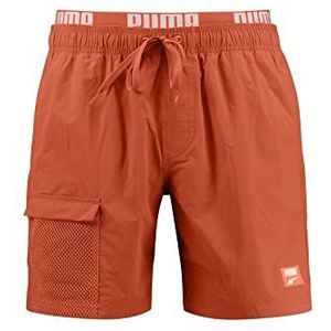 PUMA Utility Mid Shorts voor heren, Chili poeder.