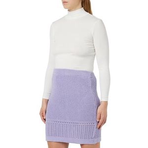 paino Mini jupe en tricot pour femme 11026970-pa01, lilas, taille L, lilas, L