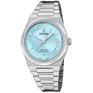 FESTINA SWISS MADE FESTINA Swiss SRA, ACE, ESF, Turquesa F20035/7, klassiek, Klassiek