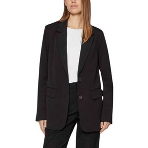 Vila Vivarone Loose Blazer-noos Damesblazer, zwart.