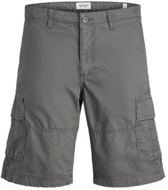 Jack & Jones Jpstcole Mateo Short cargo Mid, Gris, L
