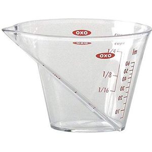 OXO Good Grips Afgeschuinde mini maatbeker 60 ml EU-versie