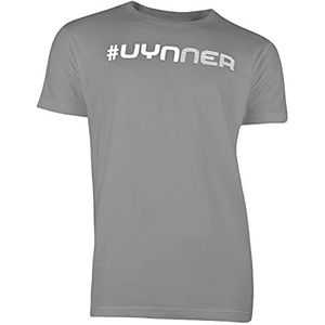 UYN Club #Uynner T-shirt voor heren, haaienhuid