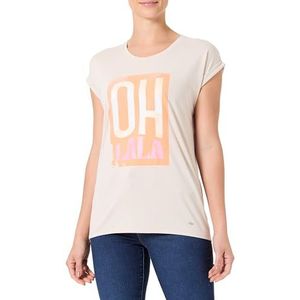 KEYLARGO WT OHLALA T-shirt voor dames, rond, beige (1004), S, Beige (1004), S