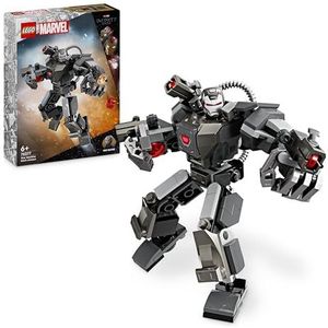LEGO 76277 Marvel War Machine Robot Armor Robot Speelgoed met: 3 Schietkanonnen, MCU Karakter, Cadeau voor Filmfielen, Jongens en Meisjes Vanaf 6 Jaar