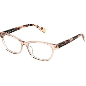 Furla Lunettes Femme, Shiny Transp.Beige, 53