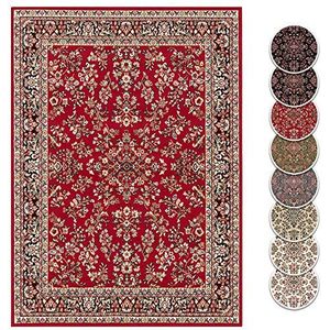 Hanse Home Zabul Oosters laagpolig tapijt Oosters Perzisch uiterlijk rood afmeting 80 x 150 cm