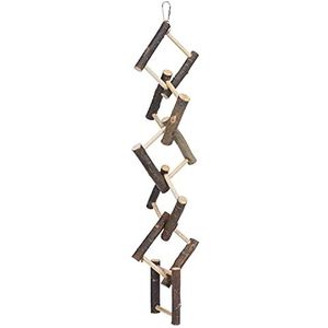 Trixie Natural Living ladder om op te hangen met 12 sporten, 58 cm