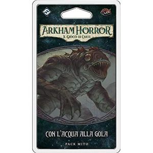 Asmodee - Arkham Horror kaartspel: met water voor gola, expansie, editie in Italië, 9656
