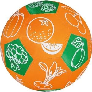 TimeTEX - Educatieve bal ""Pello"" - Groenten en fruit | Een interactief speelgoed dat beweging, concentratie en verbeelding bevordert. Breid de woordenschat prachtig uit | Thema: afbeeldingen van
