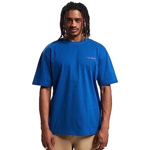 ONLY & SONS Onsthomas Rlx Logo SS Tee T-shirt voor heren, Blauw/Rood