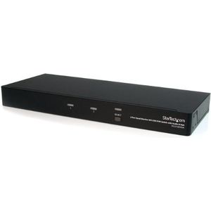 StarTech.com KVM-switch voor 4 monitoren DVI voor 2 computers met audio - KVM-switch (SV231QDVIUA)