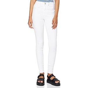 Only dames jeans Onlroyal, hoge taille, skinny jeans, white noos, wit-417, S / 32 L