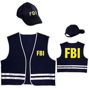 Widmann wdm58958? FBI-agentkostuum, blauw, eenheidsmaat