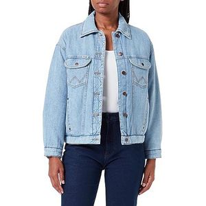 Wrangler Padded Trucker Denim jas voor dames, SCARE CROW​