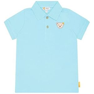 Steiff Polo Manches Courtes Chemise Enfants, Topaze bleue, 116