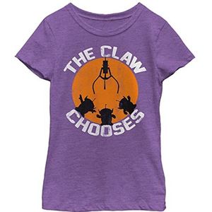 Pixar Toy Story Alien The Claw Chooses meisjes T-shirt paars, Paars.