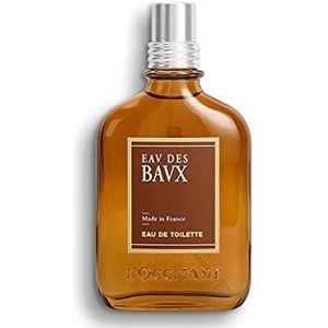 L'OCCITANE Eau des Baux Eau de toilette 75 ml, warme en kruidige geur, luxe geur voor heren