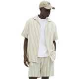 Jorcoba Stripe Resort Ss Sn T-shirt, Vert cèdre, S