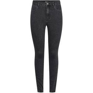 PIECES Pcdea Hw Skinny Dg210 Jegging Noos Jeggings Dames (1 stuk), Donkergrijs denim