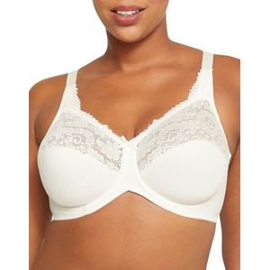 Maidenform 50428, beha met beugel minimizer kant dames, Ecru (Cream Ik)