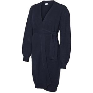 Mama Licious Femme Cardigan MLANNIE L/S Long Cardigan A., Blazer bleu marine., L