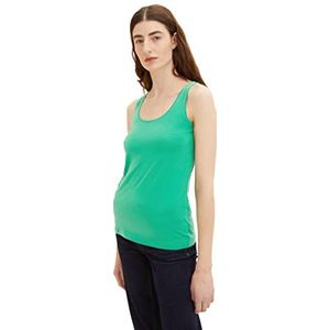 TOM TAILOR Dames Top 31032 - Vivid Leaf Green, XXS, 31032 - Vivid Leaf Green