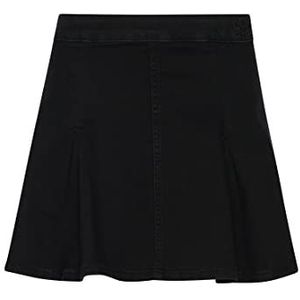 Superdry Mini-jupe jupe pour femme, Denim noir délavé, 38
