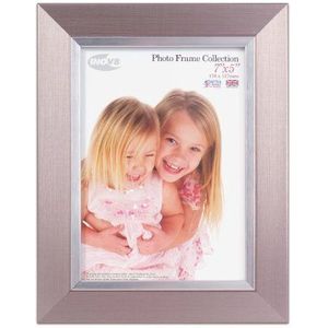 Inov8 Framing Fotolijst van tin, 17,8 x 12,7 cm, zilverkleurig